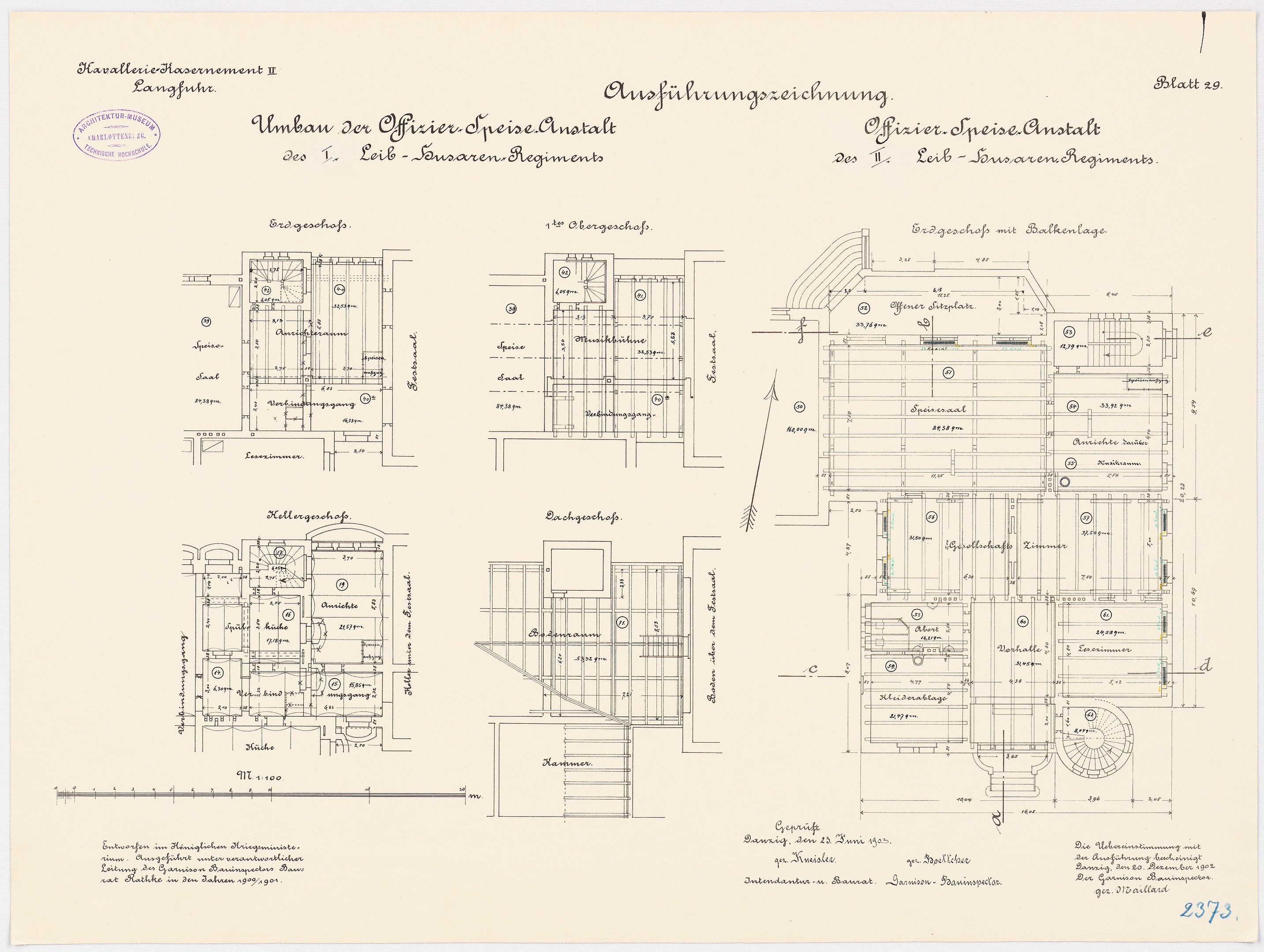 Schwarz-weißer architektonischer Grundriss des ehemaligen Bundeskanzleramts, der detaillierte Layout- und Struktur-Elemente zeigt.